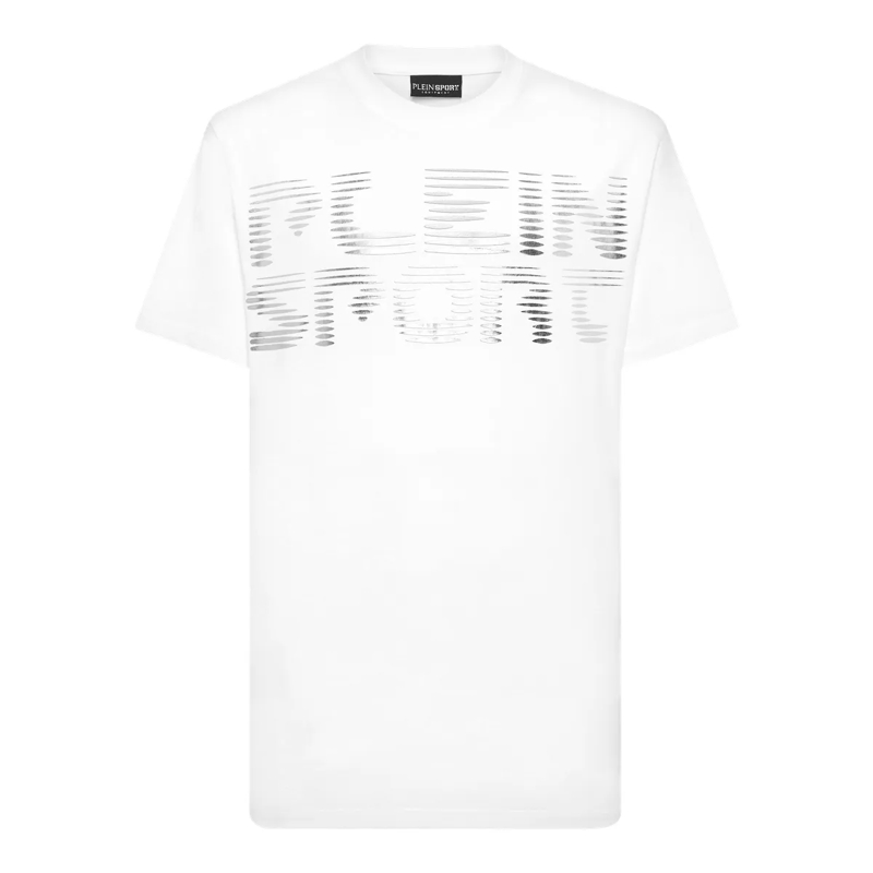 Plein Sport T-Shirt T-Shirt Rundhalsausschnitt weiss