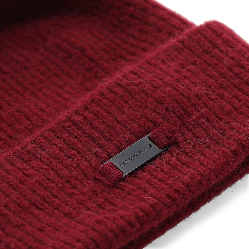 Canada Goose Casquette Mütze aus Alpaka-Mix rot(Image 3)