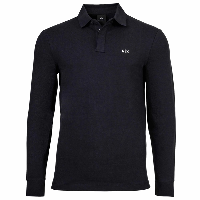 Armani Exchange Polohemd POLO SHIRT dunkel-blau