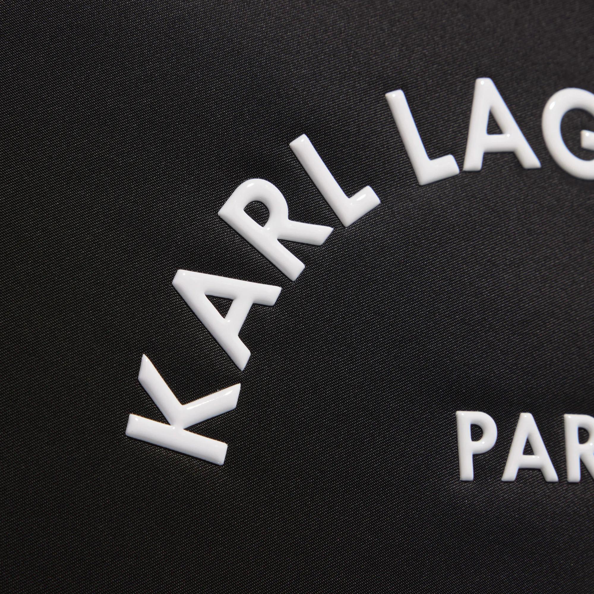 Karl Lagerfeld Shoppers & Totes Rsg Nylon Md Tote in zwart