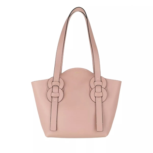 Chloé Small Darryl Tote Bag Calfskin Misty Rose Shopping Bag