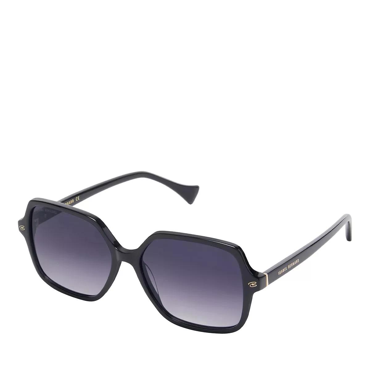 Isabel Bernard Sonnenbrille - La Villette Renate square sunglasses with black le - Gr. unisize - in Schwarz - für Damen