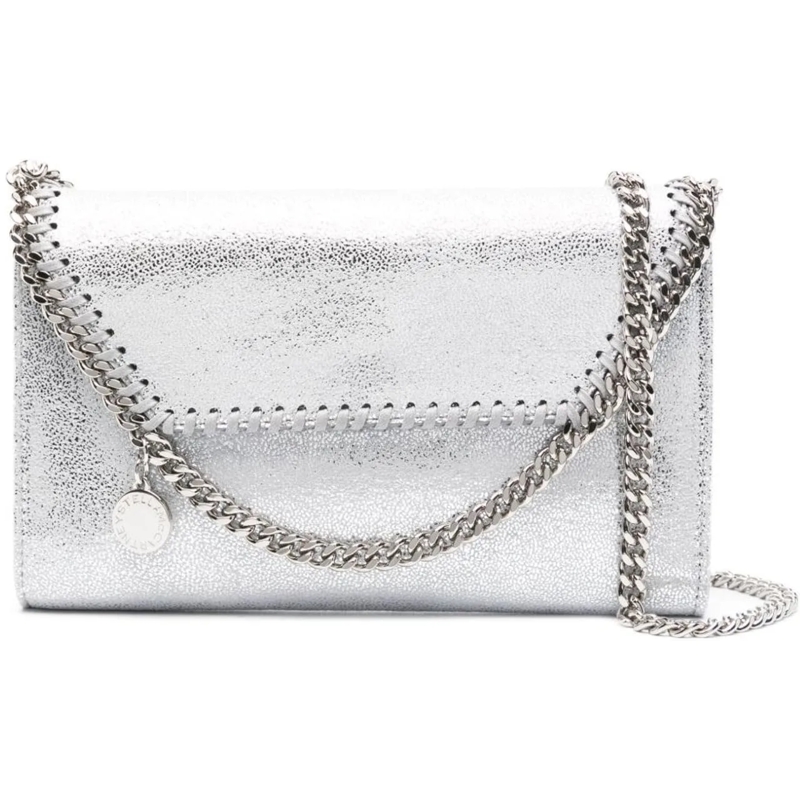 Stella McCartney Clutch Bags Silver silber