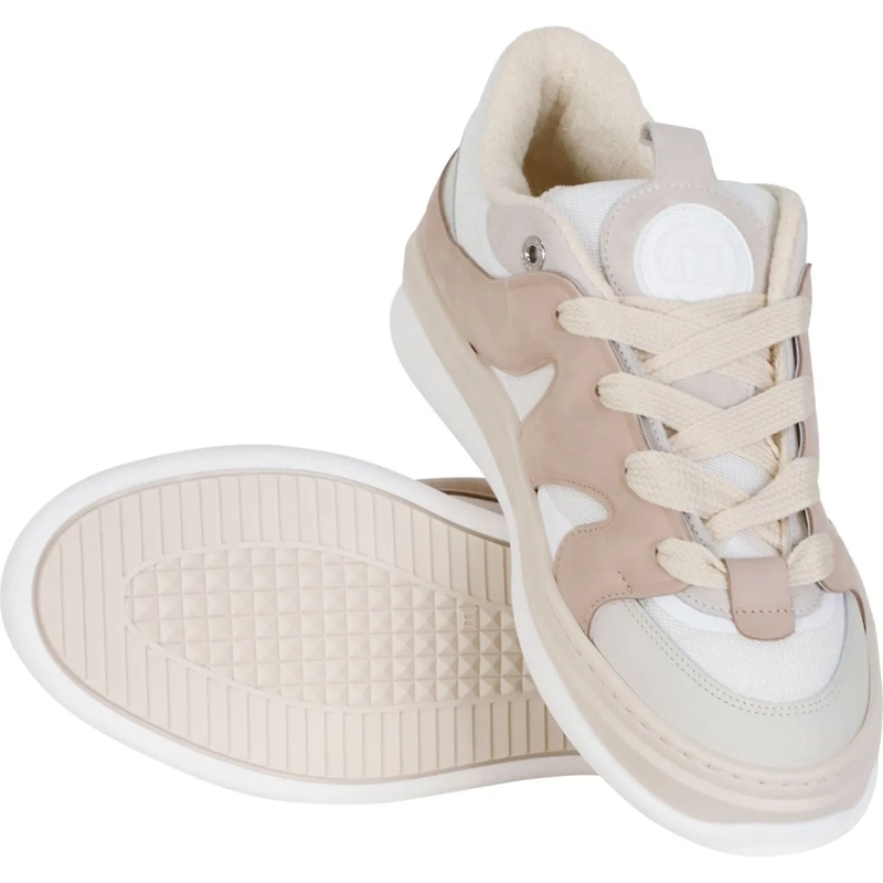 Mason Garments Low-Top-Sneaker Heren Venice Movimento Sneaker Wit weiß(Image 6)