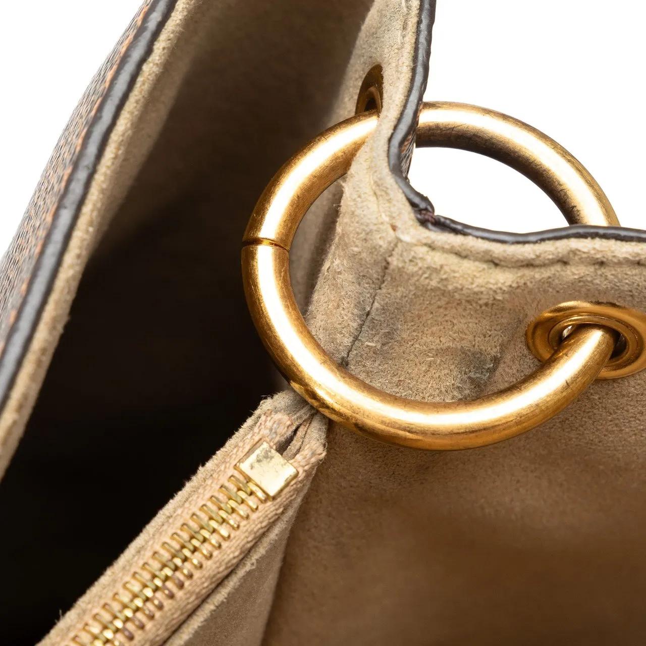 Louis Vuitton Crossbody bags 2019 Damier Ebene Riverside in bruin