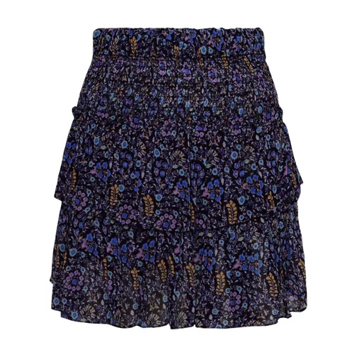 Etoile Isabel Marant Hilari Miniskirt In Multicoloured Viscose Multicolor 