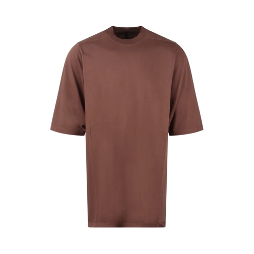 Rick Owens T-Shirts Jumbo T-Shirt Brown