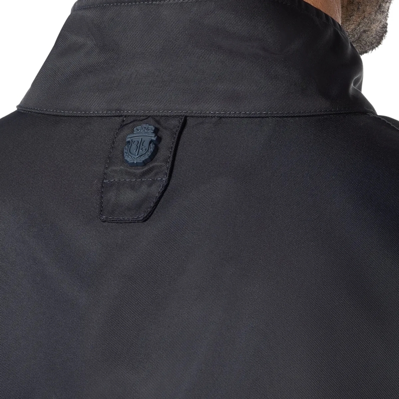 BILLIONAIRE Lederjacke Jacke Crest dunkel-blau(Image 3)
