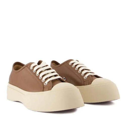 Marni Laced Up Sneakers - Leather - Brown Brown scarpa da ginnastica bassa