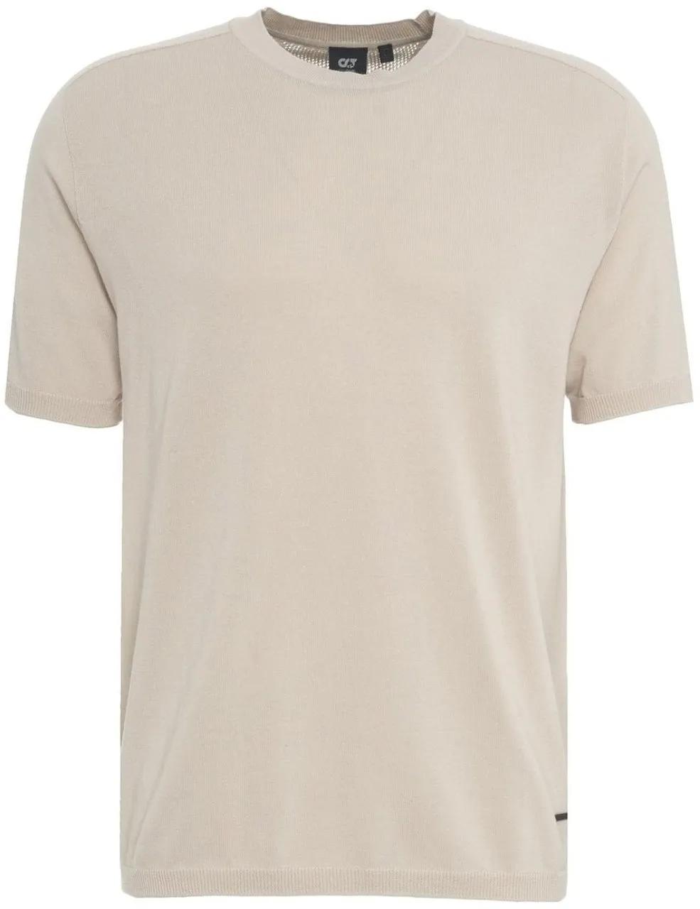 Thumbnail - Alpha Tauri - Knitted t-shirt - Größe M - beige