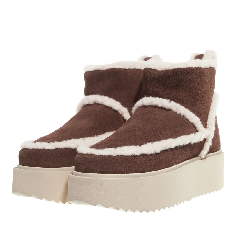 INUIKII Winterboots Classic Low Shearling Brown