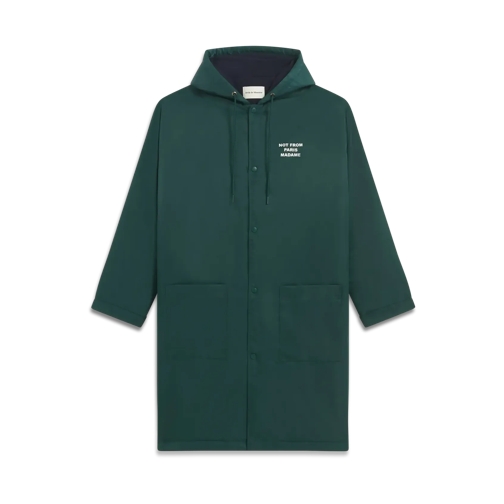 Drôle De Monsieur Manteaux transitionnels Parka mit Slogan-Print DARK GREEN DARK GREEN