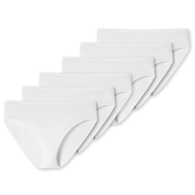 SCHIESSER  6er Pack weiss