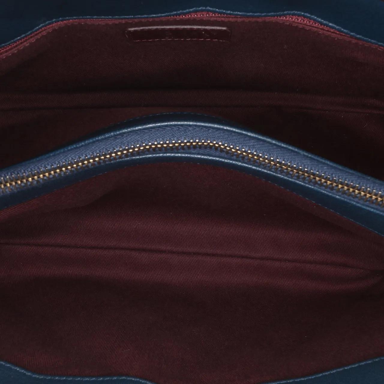Thumbnail - Chanel Shopper - 2015-2016 Paris Salzburg Patent and Goatskin CC Ey - Gr. unisize - in Blau - für Damen