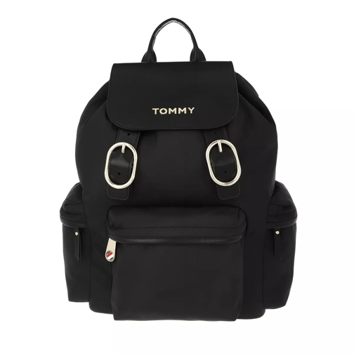 Tommy Hilfiger Recycled Nylon Backpack Black Sac à dos