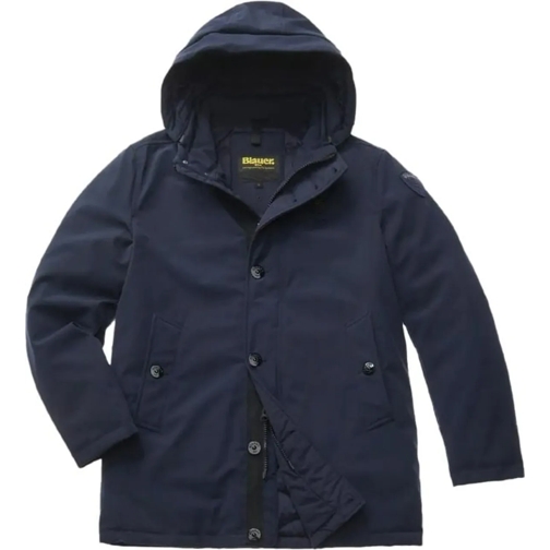 Blauer Daunenjacken Coats Blue blau