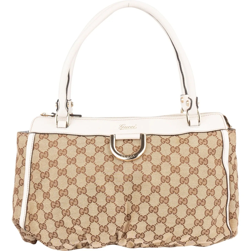 Gucci Sac à bandoulière Gucci GG Monogram Abbey Handbag braun