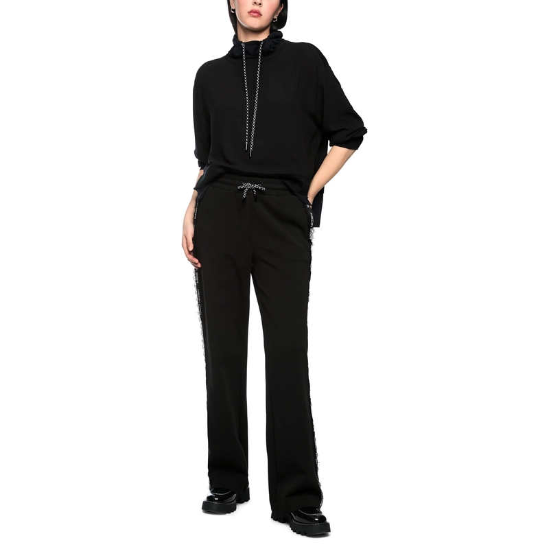 Marc Cain Sweatshirt Blusenshirt black new(Image 2)