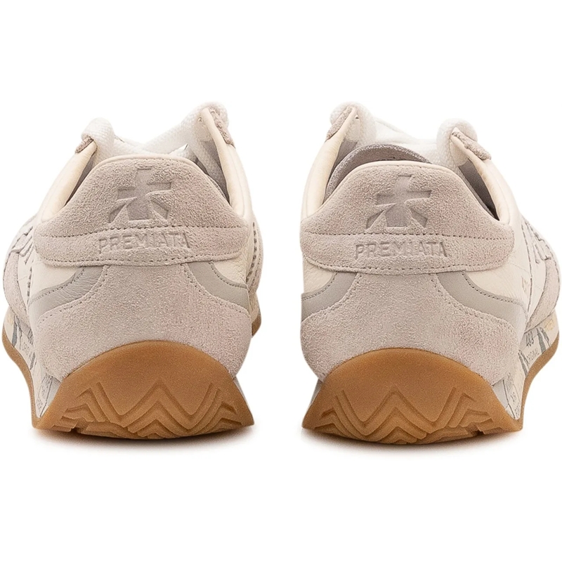 Premiata Sneaker basse Sneakers Jackyx con Lacci e Inserti weiß(Image 3)