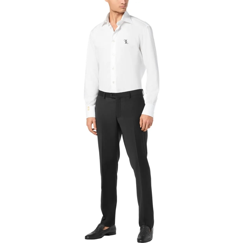 BILLIONAIRE Hemd Hemd Slim Fit weiss(Image 3)