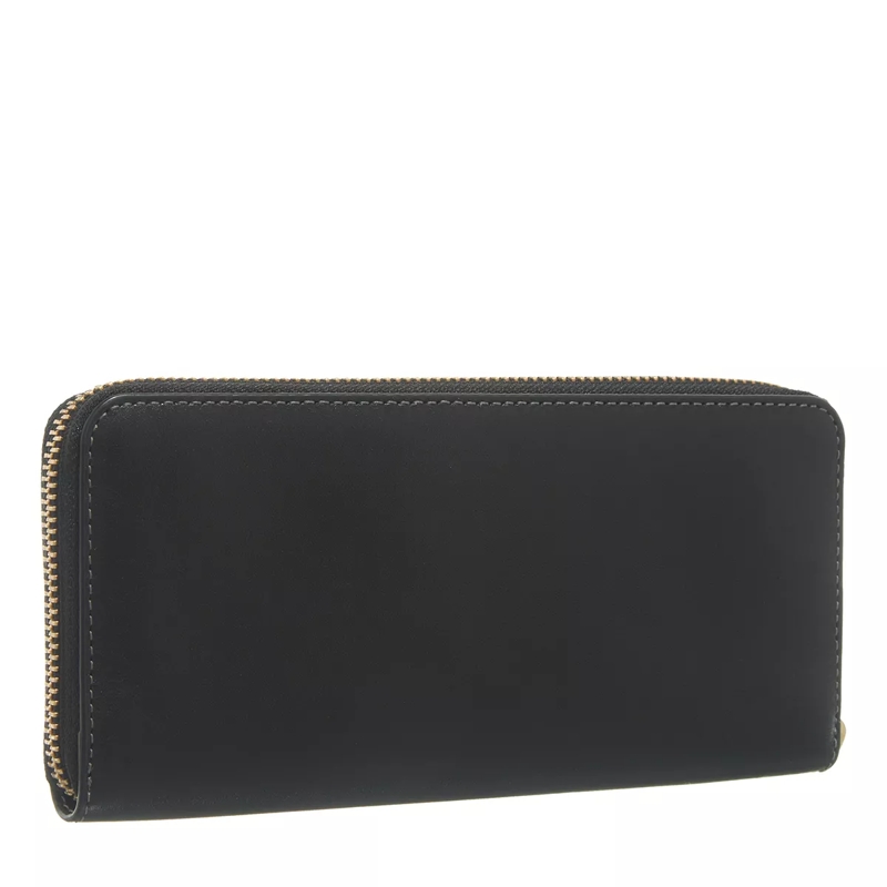 Coach Portemonnaie mit Zip-Around-Reißverschluss Smooth Leather Slim Accordion Zip Black(Image 3)