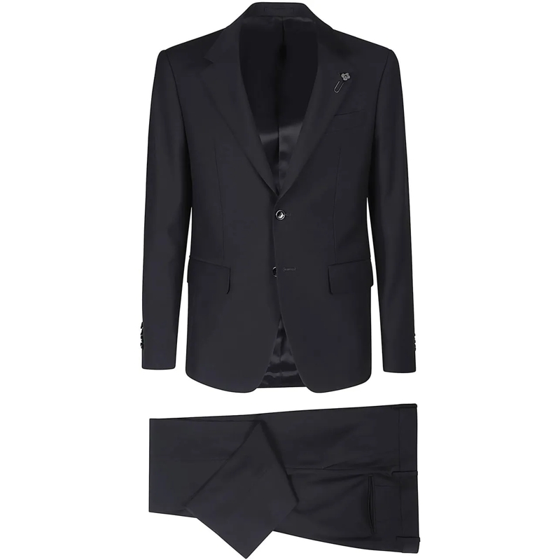 Lardini  Soiree Suit Blue blau