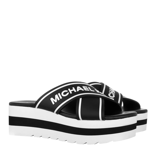 MICHAEL Michael Kors Demi Sport Sandal Black/Optic White Slide