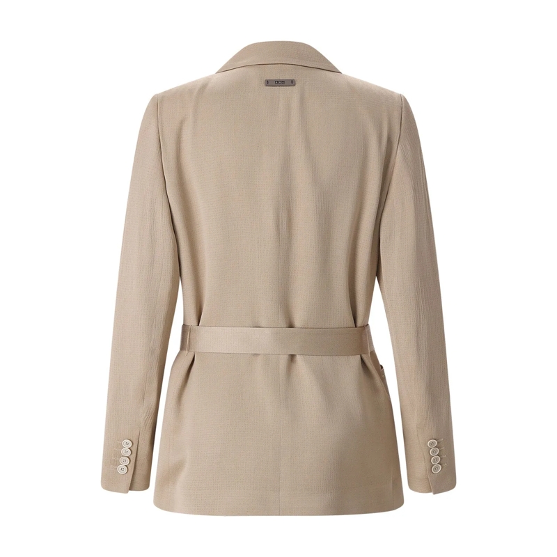 Peserico Blazer Blazer mit Taillengürtel braun(Image 3)