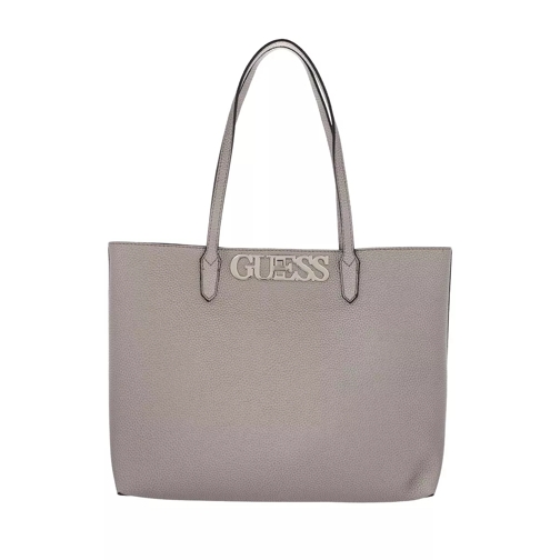 Guess Uptown Chic Barcelona Tote Pewter Boodschappentas