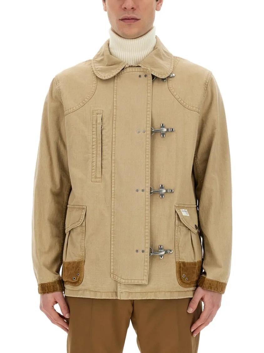 Thumbnail - Fay - 4 Hooks Jacket - Größe L - beige