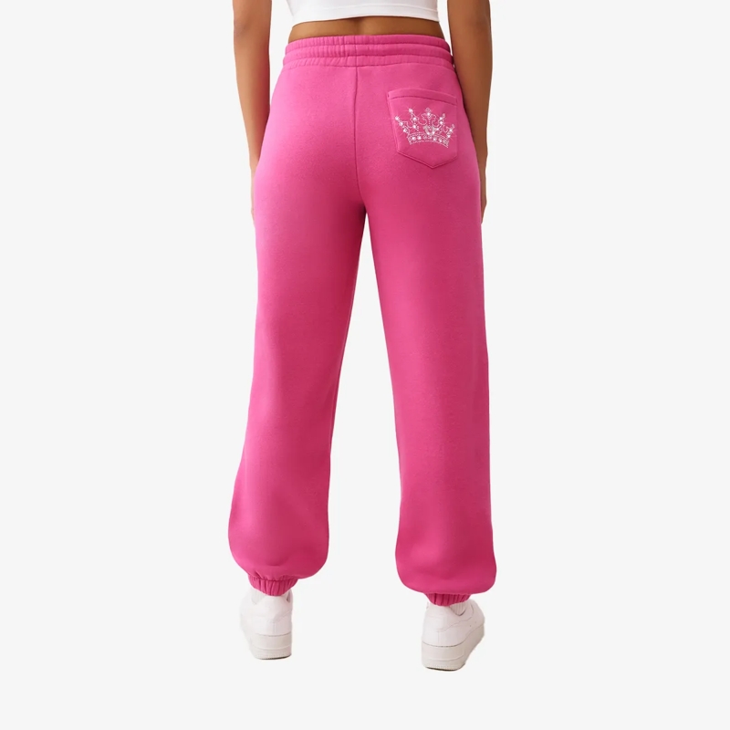 True Religion Jogginghose Jogginghose CRYSTAL Boyfriend pink(Image 4)