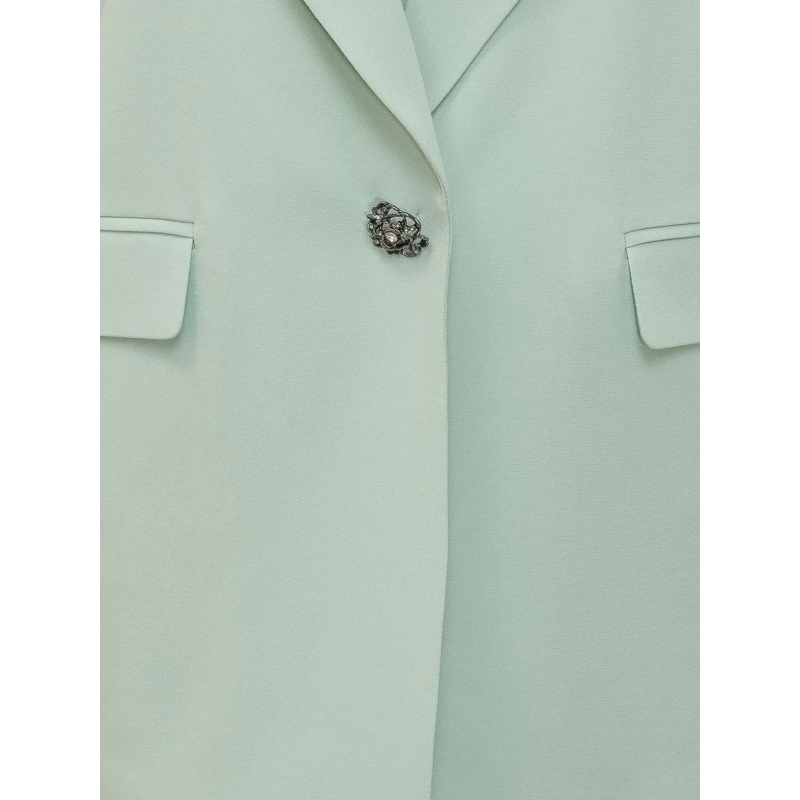 Pinko Blazer Giacca Mandarino Double grün(Image 4)
