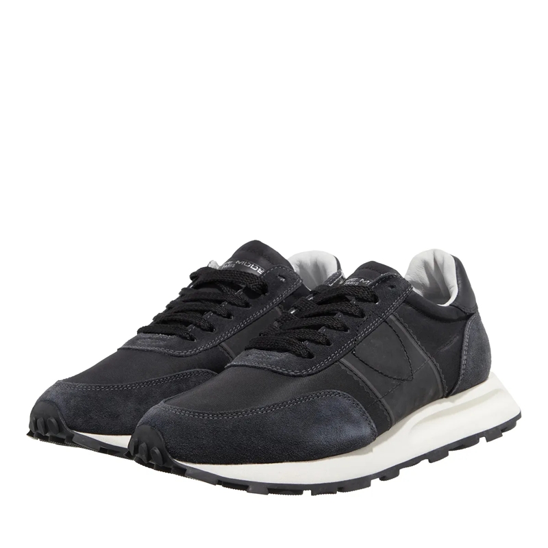 Philippe Model Low-Top-Sneaker Tour Low Woman Mondial Vintage_Noir