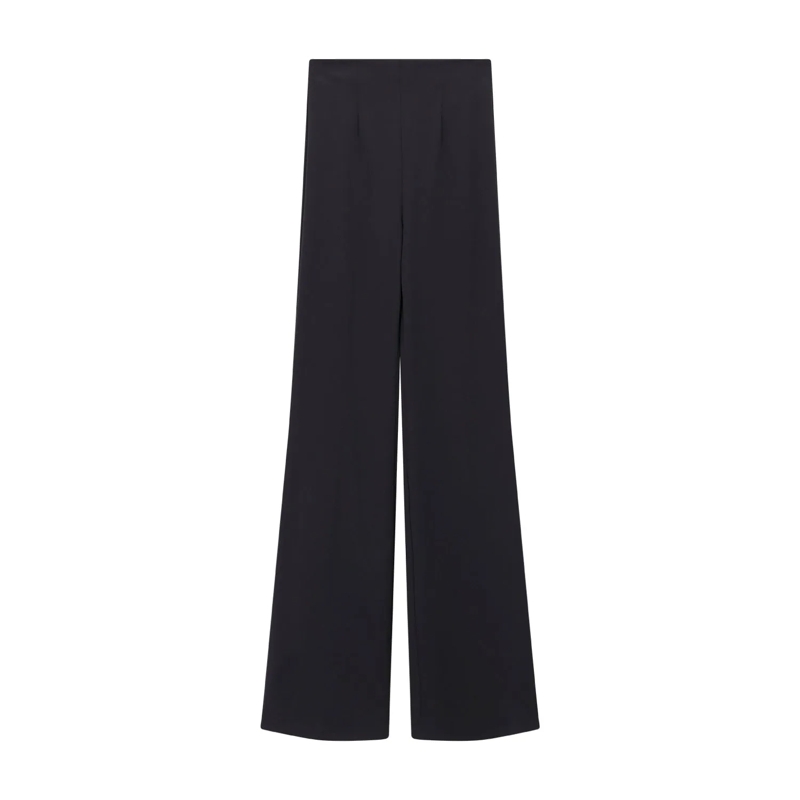 Sportmax Freizeithose Flared Hose Gettone schwarz