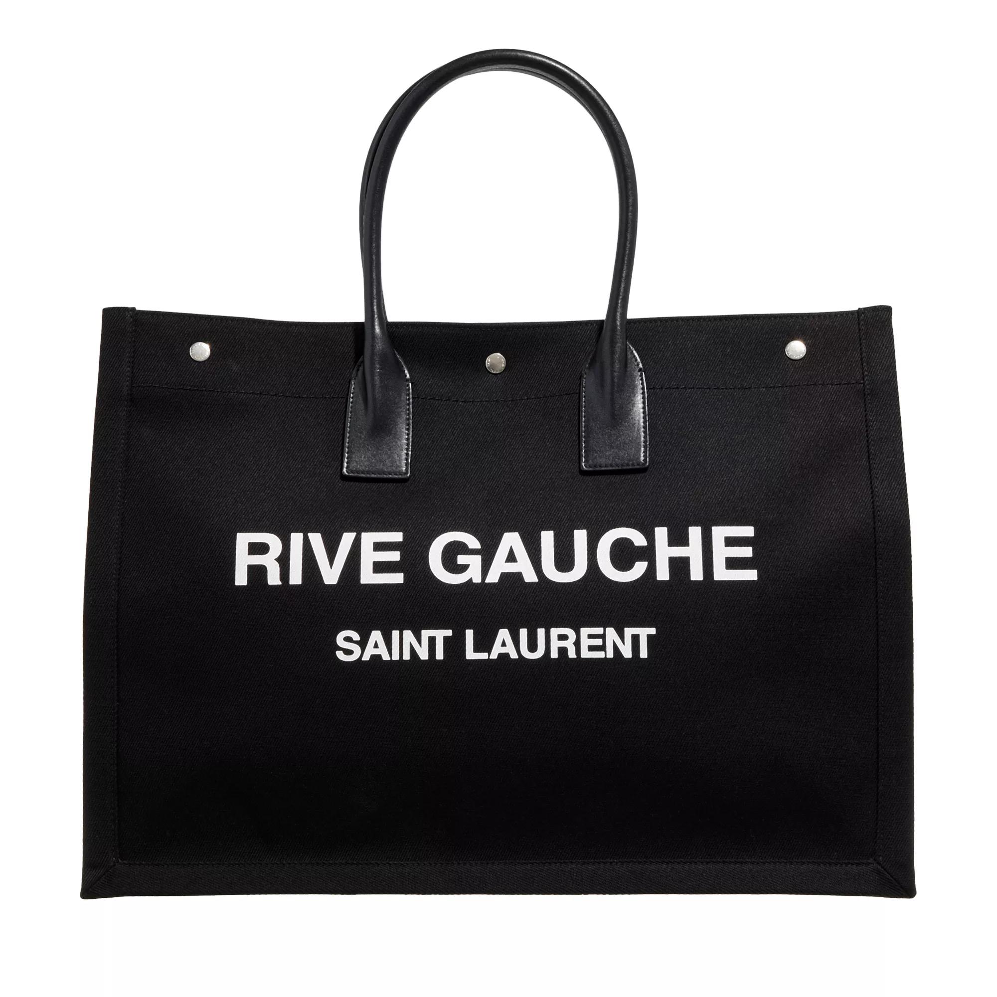 Saint Laurent Totes - Rive Gauche Large Tote Bag - Gr. unisize - in Schwarz - für Damen