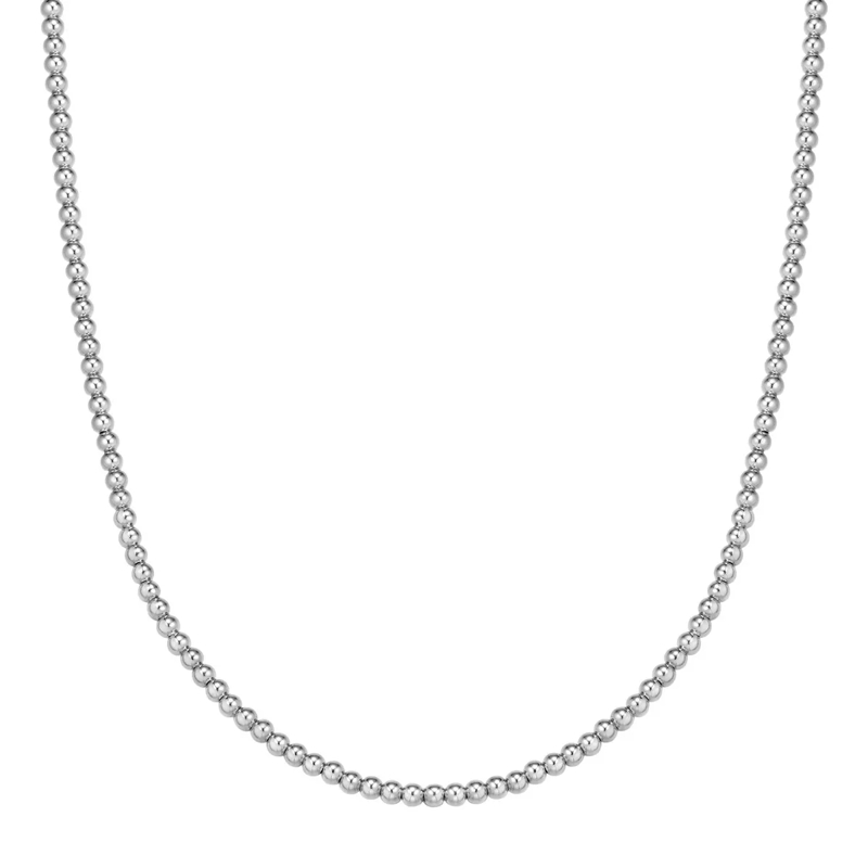 Glanzstücke München Mittellange Halskette Sterling Silber Halskette silber