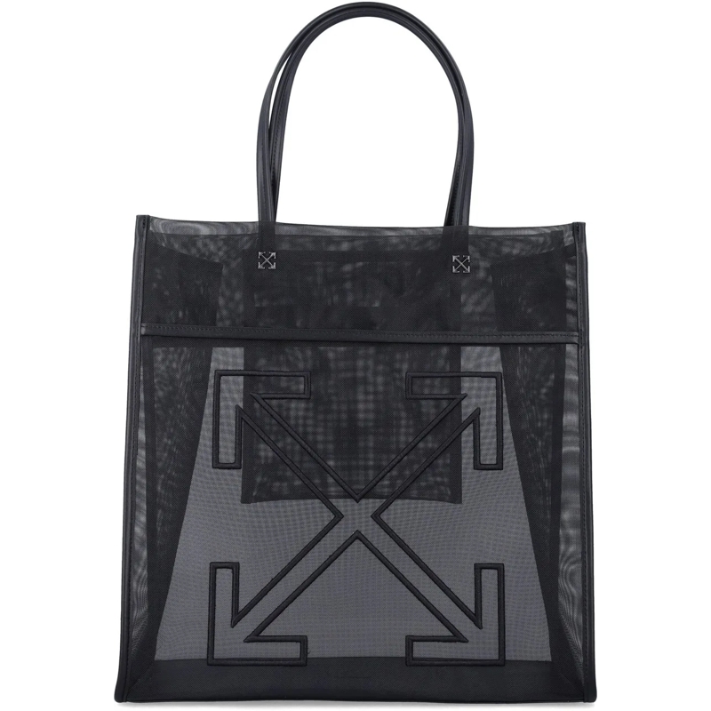 Off-White Shopper Market Tote Bag Nero schwarz