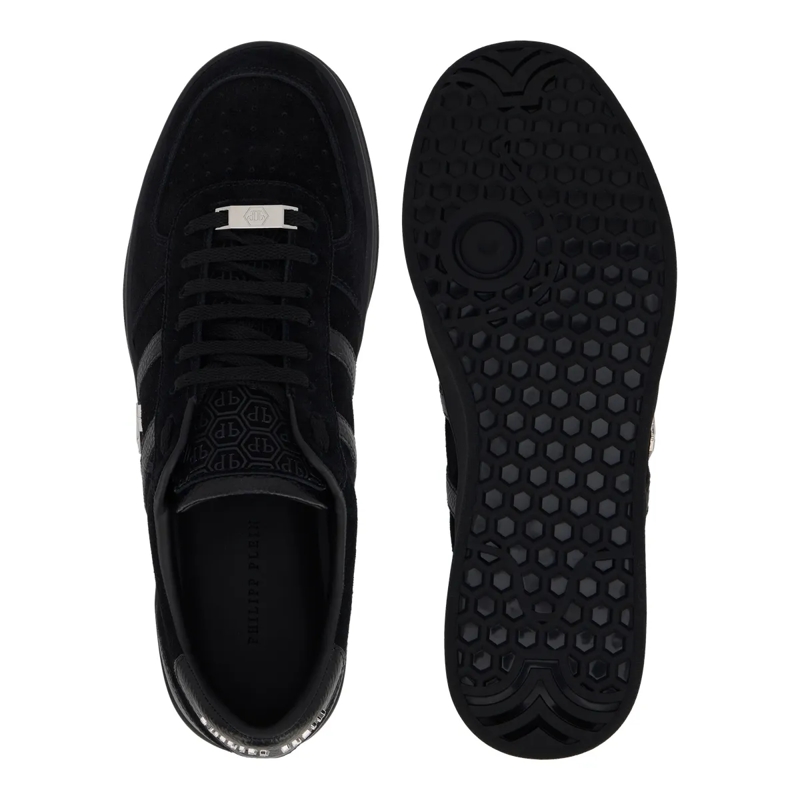 Philipp Plein Low-Top-Sneaker Low-Top Sneakers Retro Rebel schwarz(Image 4)