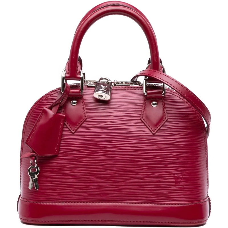 Louis Vuitton Sac à bandoulière Epi Alma BB rose