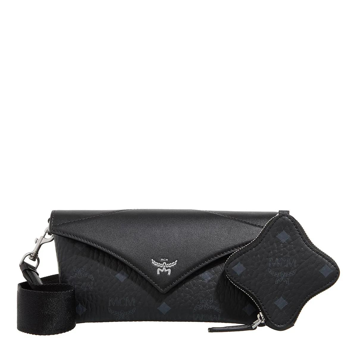 MCM Pochettes - Diamond Vi L Mix Flat Pouch Fff - Gr. unisize - in Schwarz - für Damen