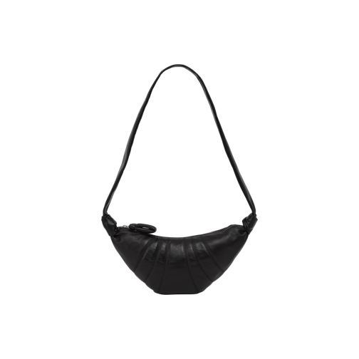 Lemaire Kleine Croissant Schultertasche BK999 black BK999 black Sac à bandoulière