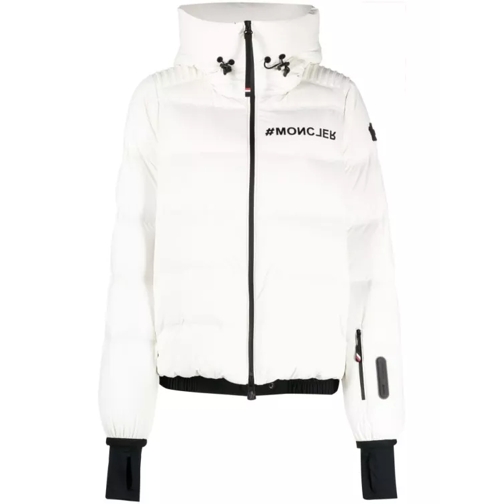 Moncler White Down Padded Jacket White 