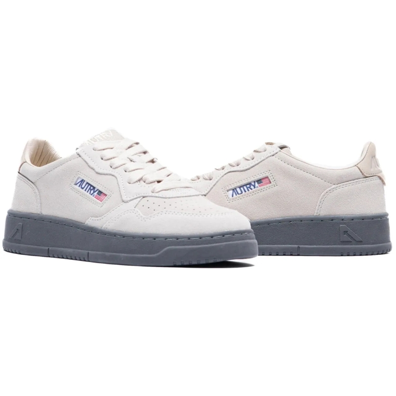 Autry International Low-Top-Sneaker Medalist Suede Low Sneakers grau
