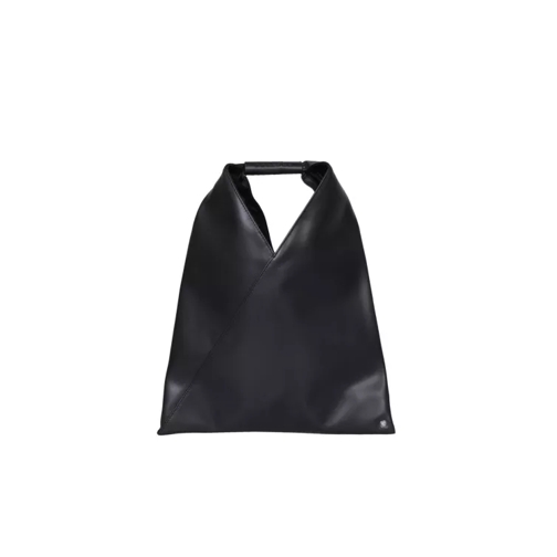 MM6 Maison Margiela Leather Pu Bag Black Hobo Bag