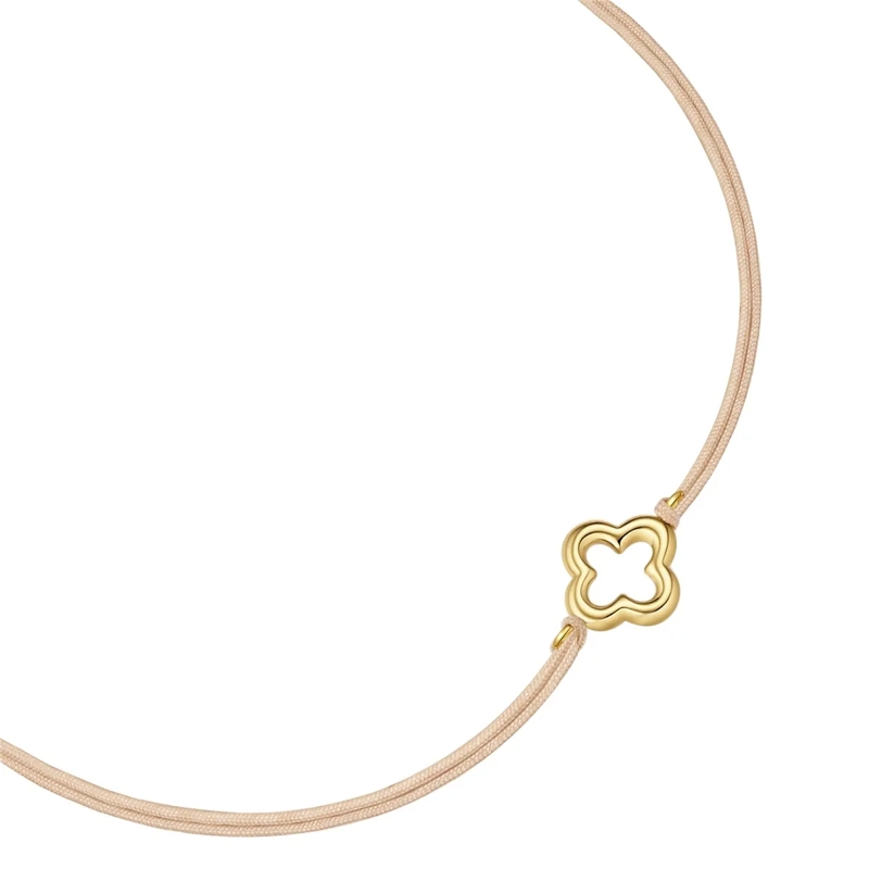 Glanzstücke München Armband Edelstahl Armband Kleeblatt gold(Image 3)