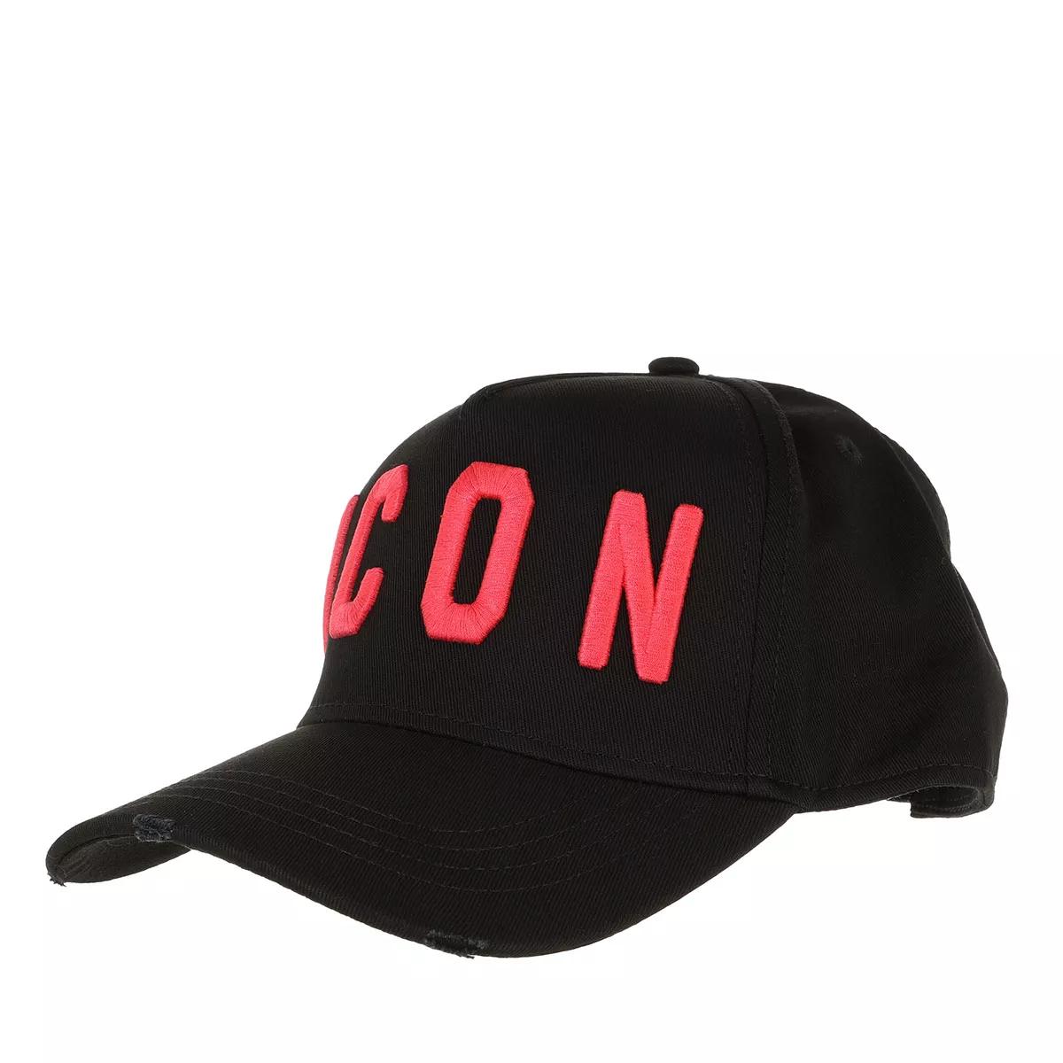 Dsquared icon store cap all black