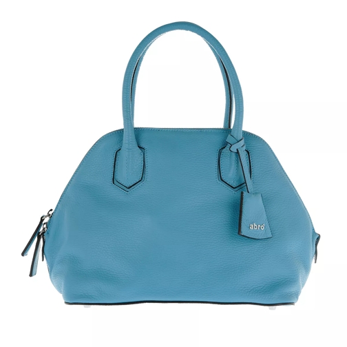 Abro Adria Tote Bag Leather Dreamblue / Navy Rymlig shoppingväska