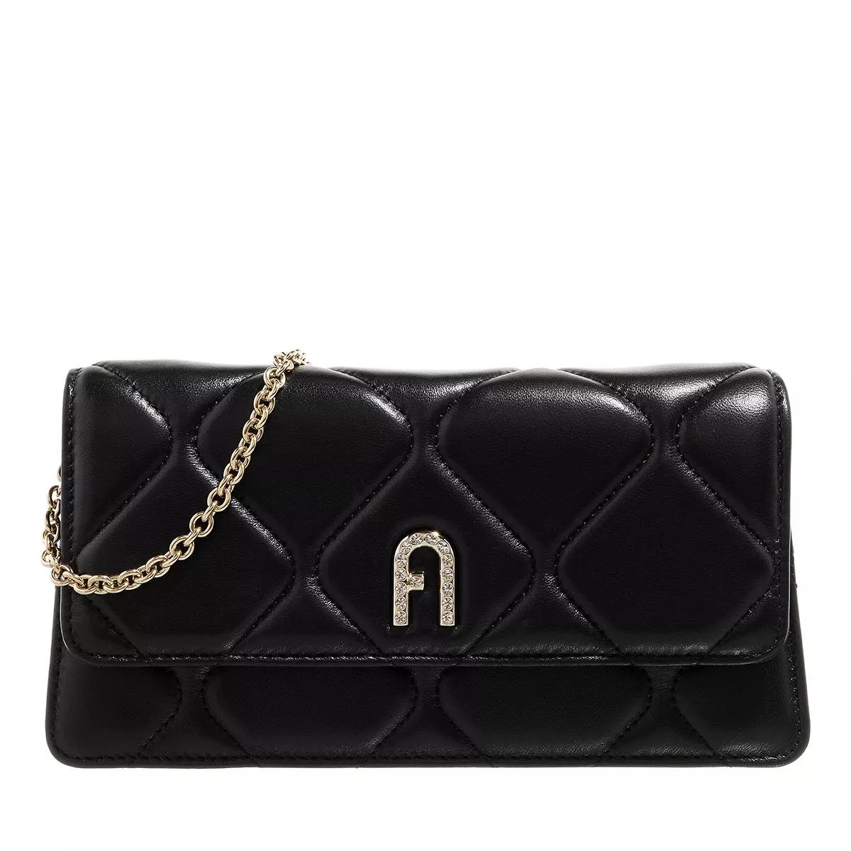 Furla Crossbody Bags - Furla Diamante Mini Crossbody - Gr. unisize - in Schwarz - für Damen