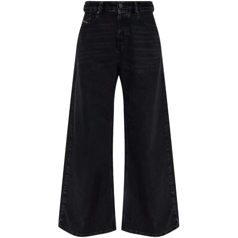 Diesel Jeans mit geradem Bein Jeans Black schwarz