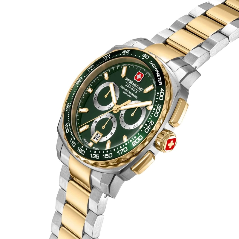 Swiss Military Hanowa Automatikuhr Quarzuhr Speedwell gold(Image 2)